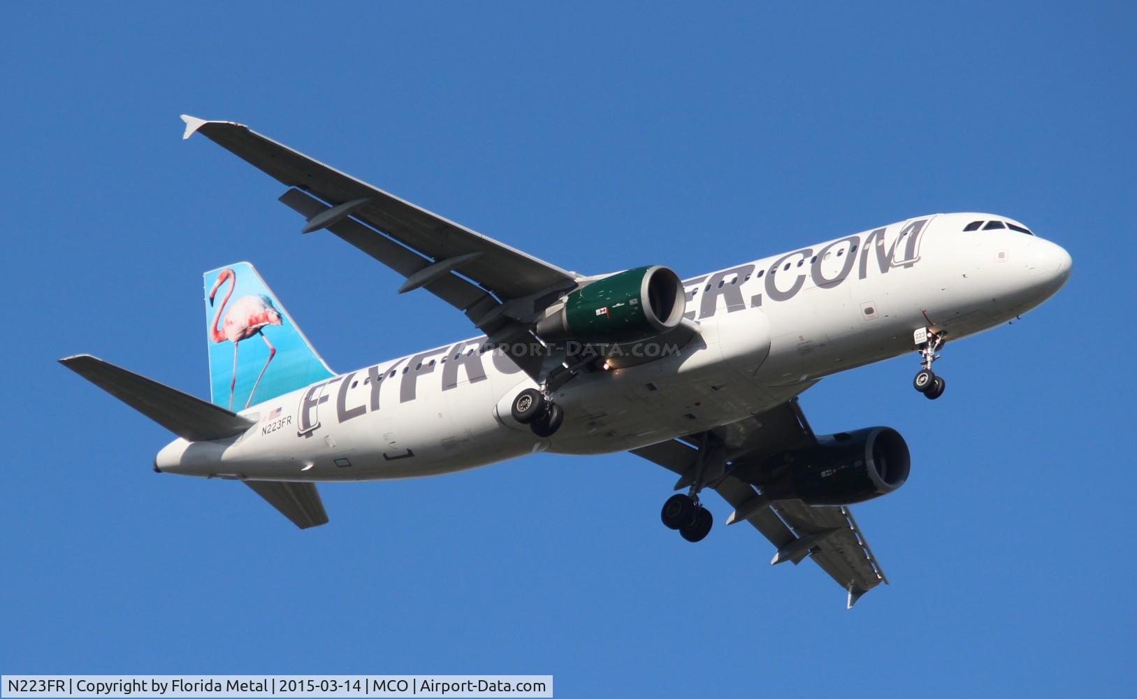N223FR, 2006 Airbus A320-214 C/N 2695, Francesca the Flamingo