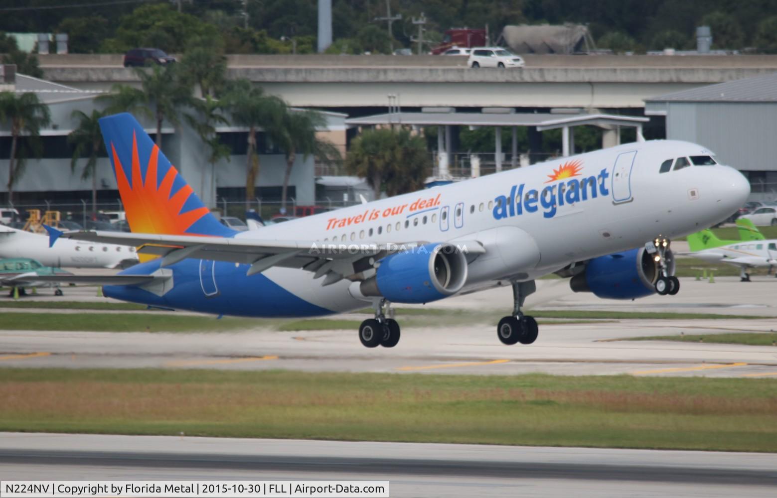 N224NV, Airbus A320-214 C/N 1694, Allegiant
