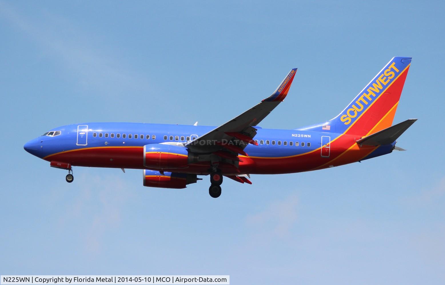 N225WN, 2005 Boeing 737-7H4 C/N 34333, Southwest