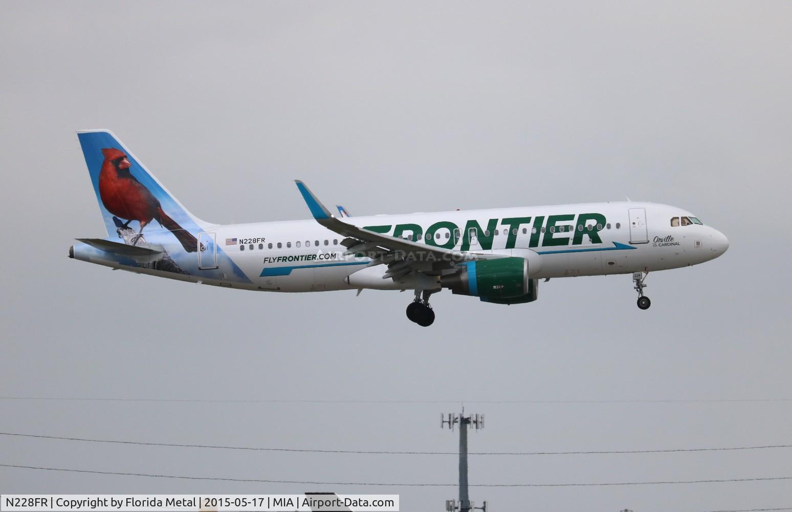 N228FR, 2013 Airbus A320-214 C/N 5526, Orville the Cardinal