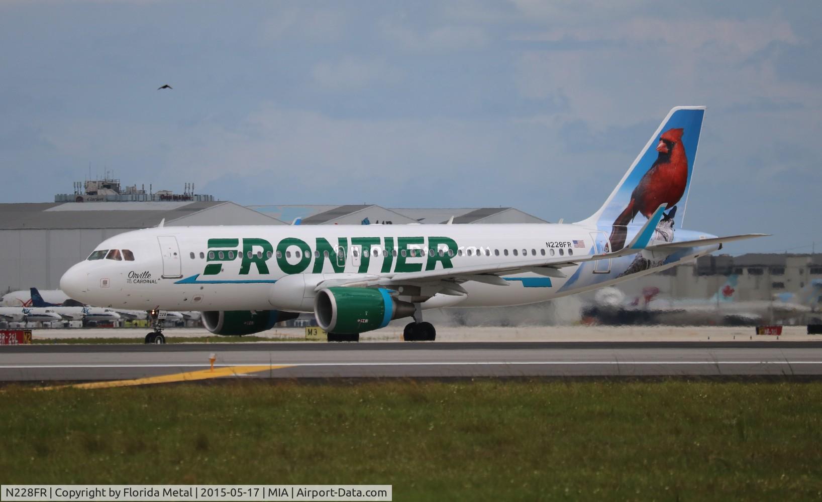 N228FR, 2013 Airbus A320-214 C/N 5526, Orville the Cardinal