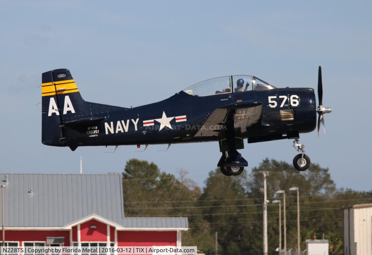 N228TS, 1954 North American T-28D Trojan C/N 200-422, T-28 Trojan