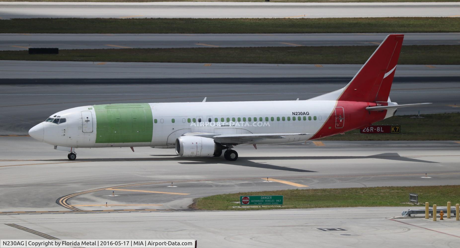 N230AG, 1990 Boeing 737-476 C/N 24430, Ex Qantas 737-400