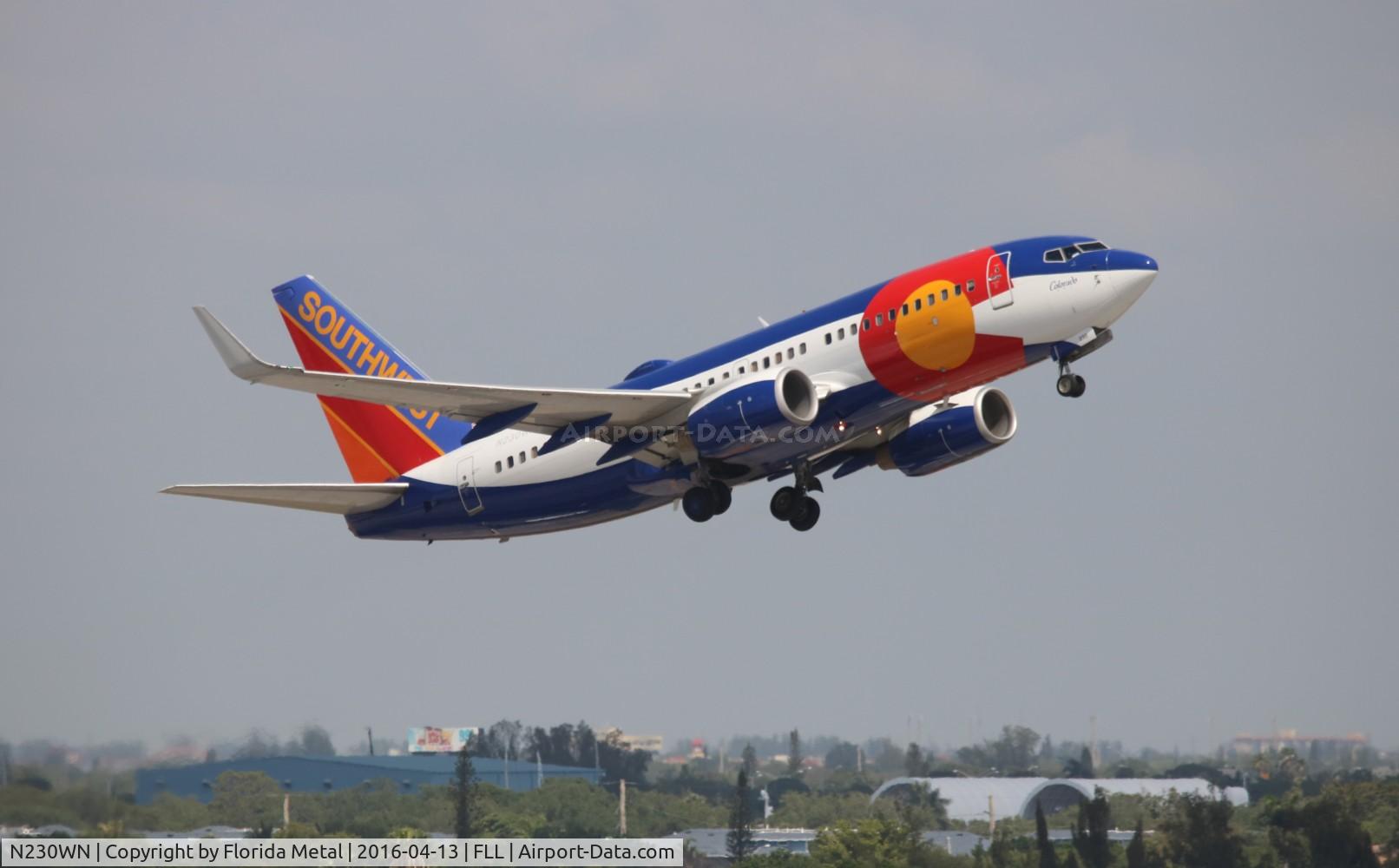 N230WN, 2006 Boeing 737-7H4 C/N 34592, Colorado One