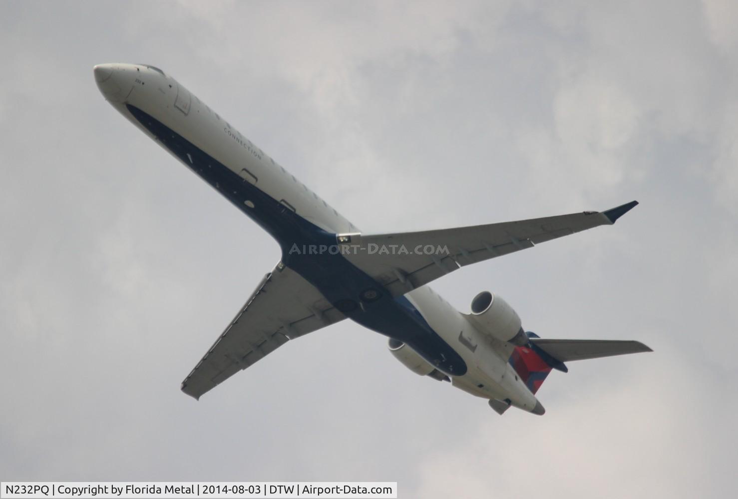N232PQ, 2010 Bombardier CRJ-900ER (CL-600-2D24) C/N 15232, Delta Connection