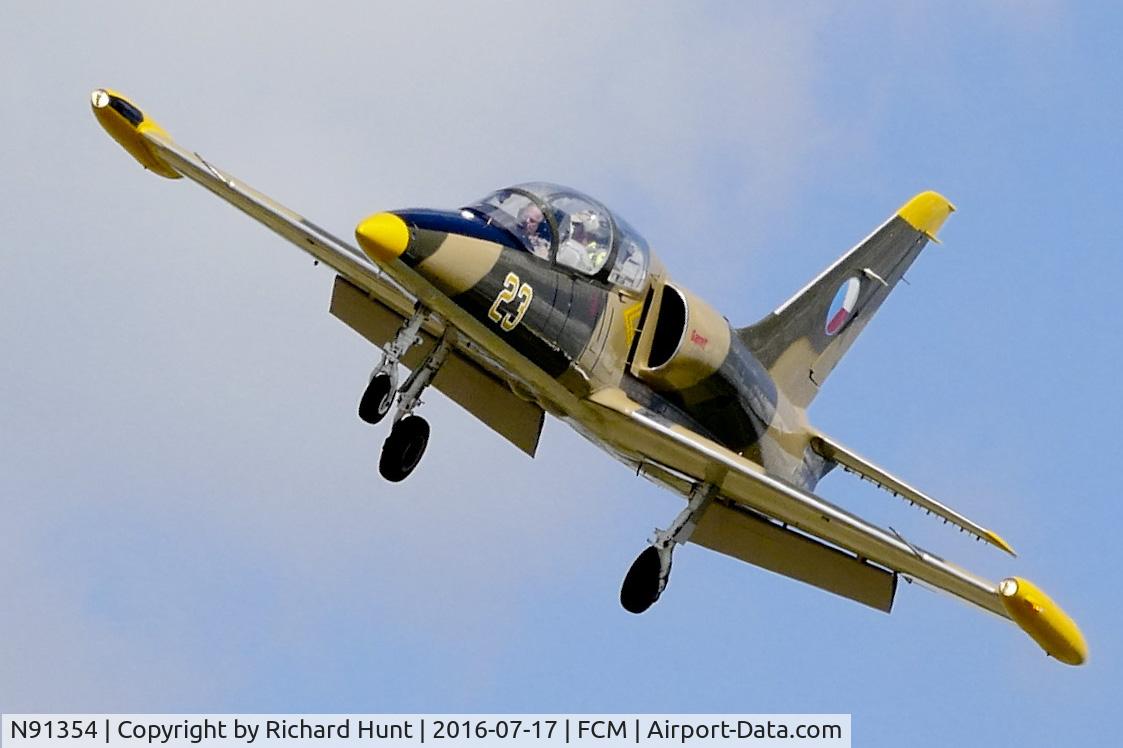 N91354, 1985 Aero L-39C Albatros C/N 533624, On final approach. 2016 MN Air Expo