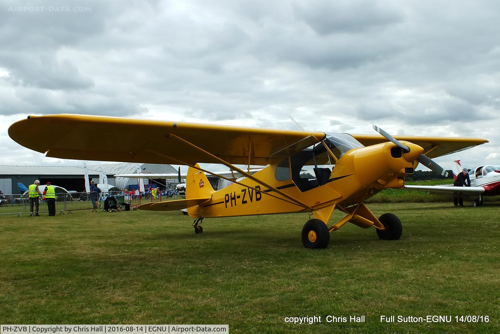 PH-ZVB, 1976 Piper PA-18-150 Super Cub Super Cub C/N 18-7609021, at the LAA Vale of York Strut fly-in, Full Sutton