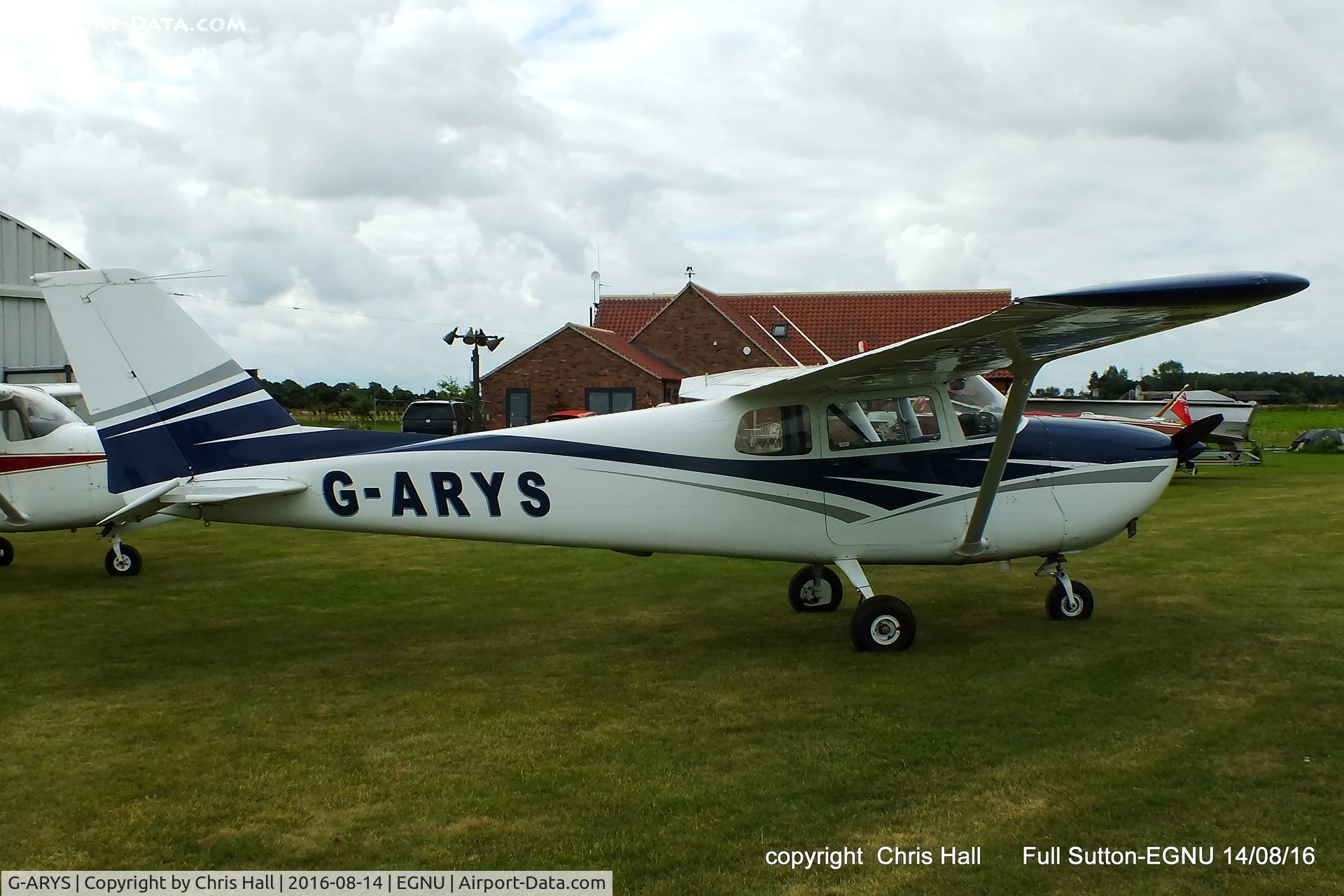 G-ARYS, 1962 Cessna 172C C/N 17249291, at the LAA Vale of York Strut fly-in, Full Sutton