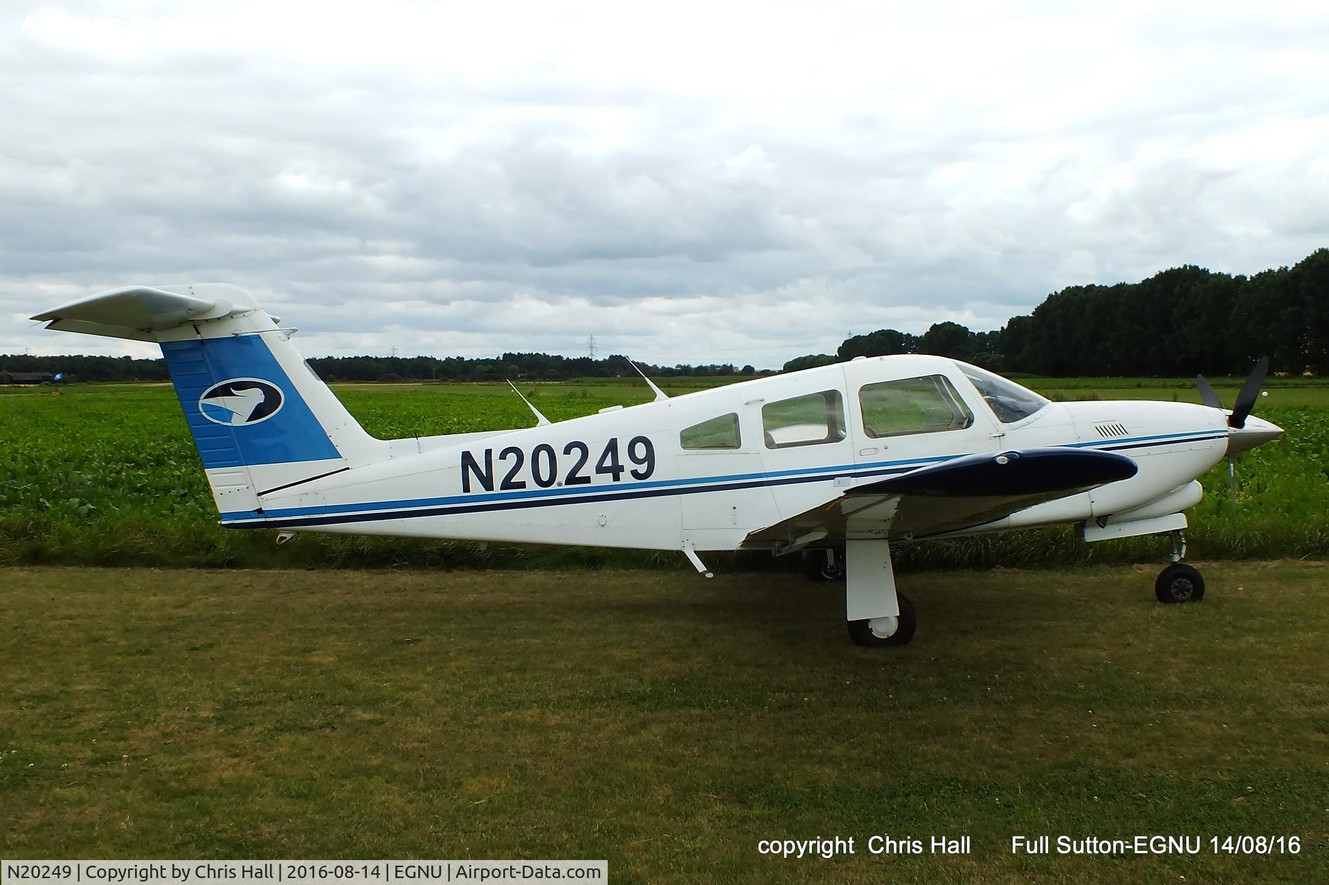 N20249, 1979 Piper PA-28RT-201T Arrow IV C/N 28R-7931117, at the LAA Vale of York Strut fly-in, Full Sutton