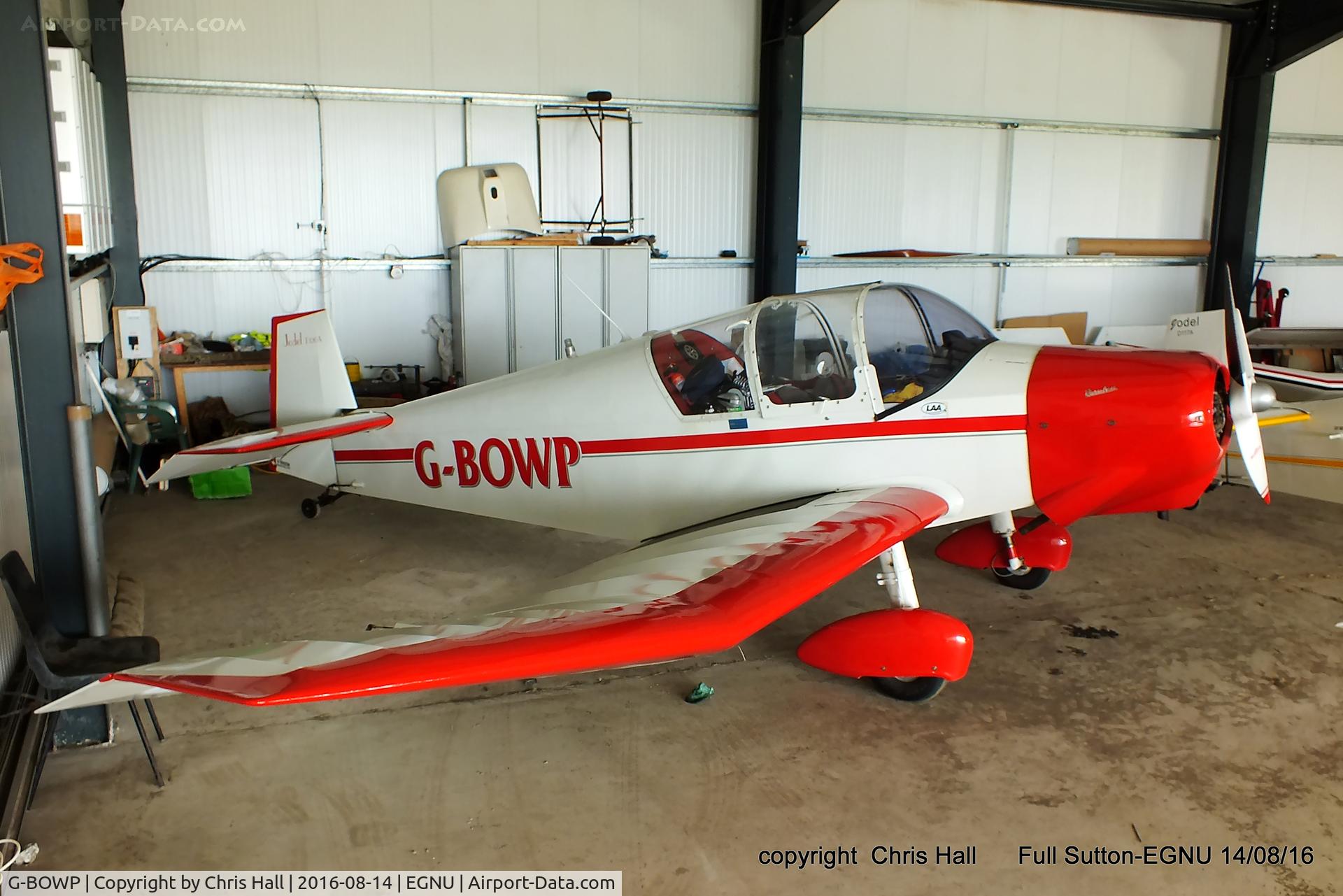 G-BOWP, 1966 Jodel (Wassmer) D-120A Paris-Nice C/N 319, at the LAA Vale of York Strut fly-in, Full Sutton