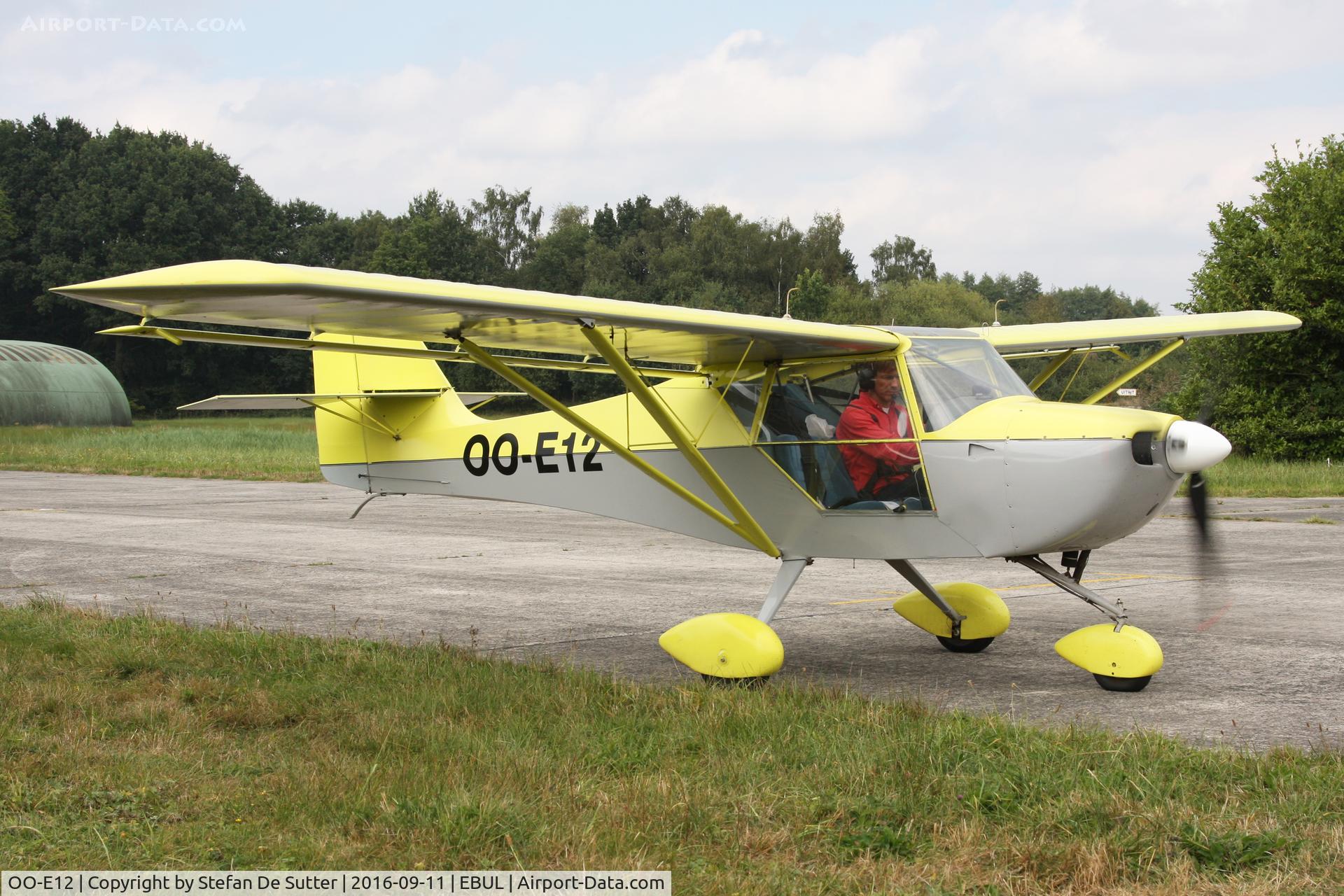OO-E12, 2001 Aeropro Eurofox C/N 13803, Parked @ Aero Club Brugge.