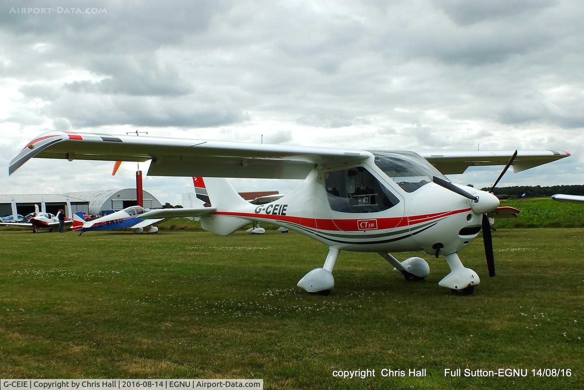 G-CEIE, 2006 Flight Design CTSW C/N 8243, at the LAA Vale of York Strut fly-in, Full Sutton