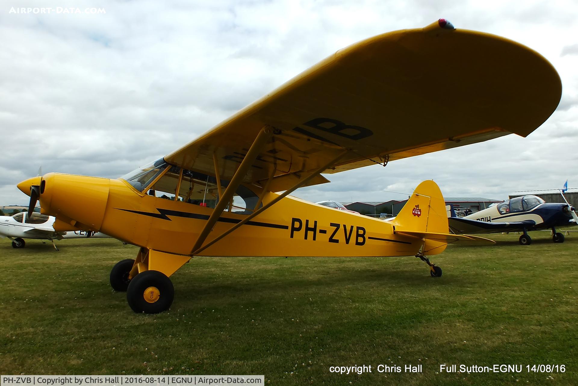 PH-ZVB, 1976 Piper PA-18-150 Super Cub Super Cub C/N 18-7609021, at the LAA Vale of York Strut fly-in, Full Sutton
