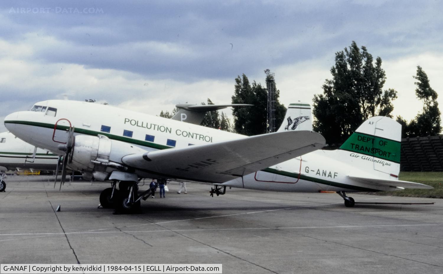 G-ANAF, 1944 Douglas DC-3C-R-1830-90C (C-47B) C/N 33436, Air Atlantique