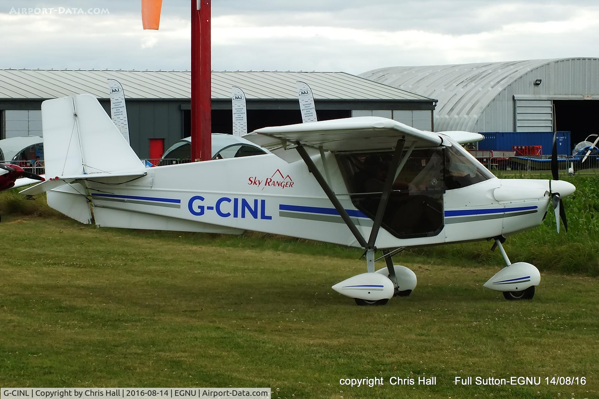 G-CINL, 2015 Skyranger Swift 912S(1) C/N BMAA/HB/647, at the LAA Vale of York Strut fly-in, Full Sutton
