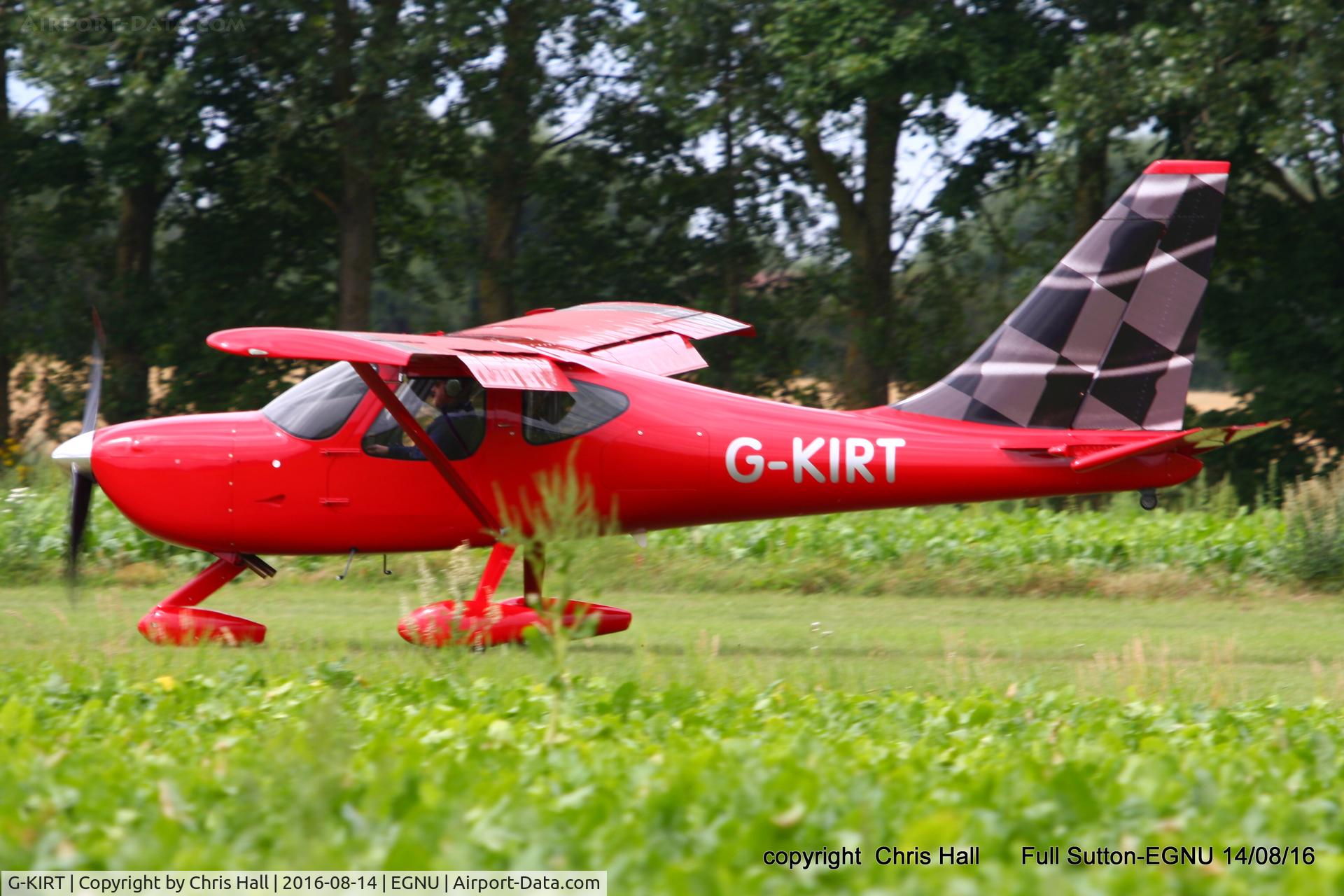 G-KIRT, 2013 Glasair GlaStar C/N LAA 295-15189, at the LAA Vale of York Strut fly-in, Full Sutton