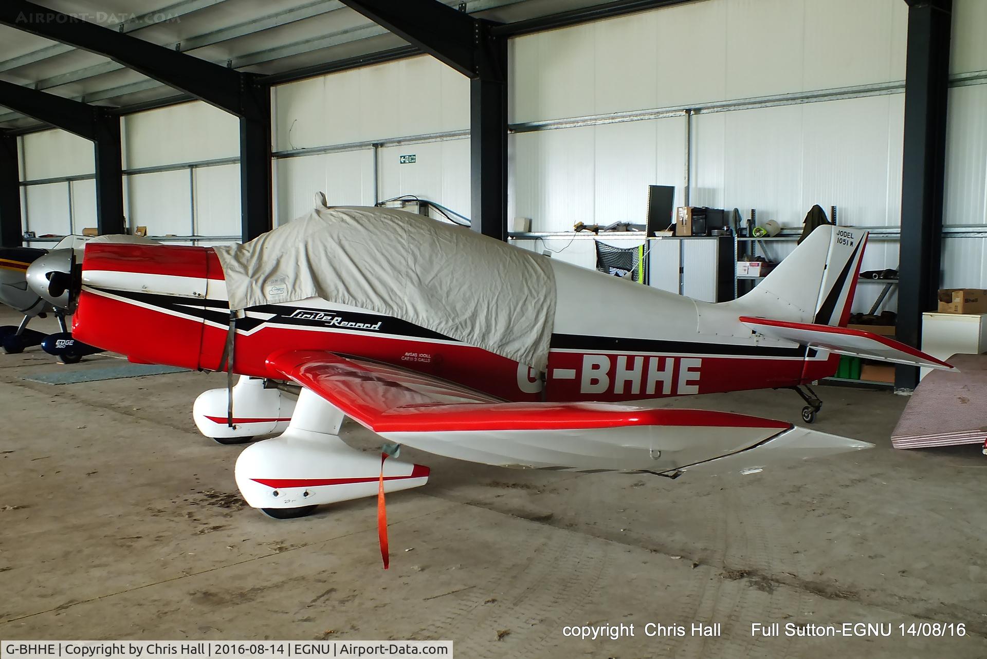 G-BHHE, 1965 CEA Jodel DR.1051-M1 Sicile Record C/N 628, at the LAA Vale of York Strut fly-in, Full Sutton