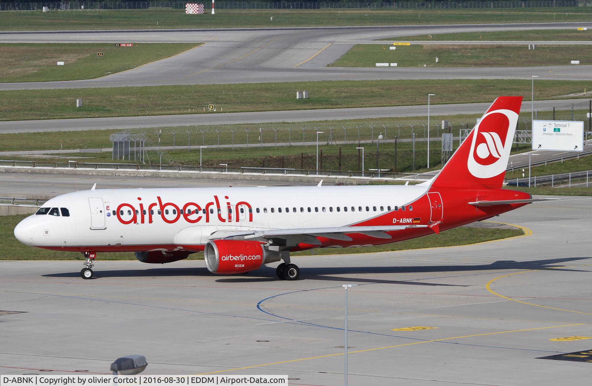D-ABNK, 2002 Airbus A320-214 C/N 1769, Munich airport