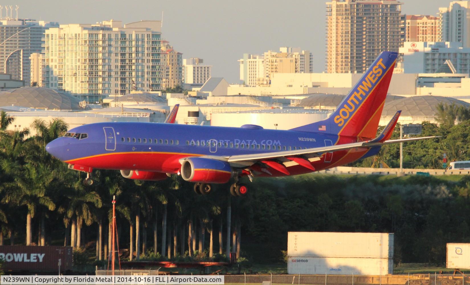 N239WN, 2006 Boeing 737-7H4 C/N 34714, Southwest