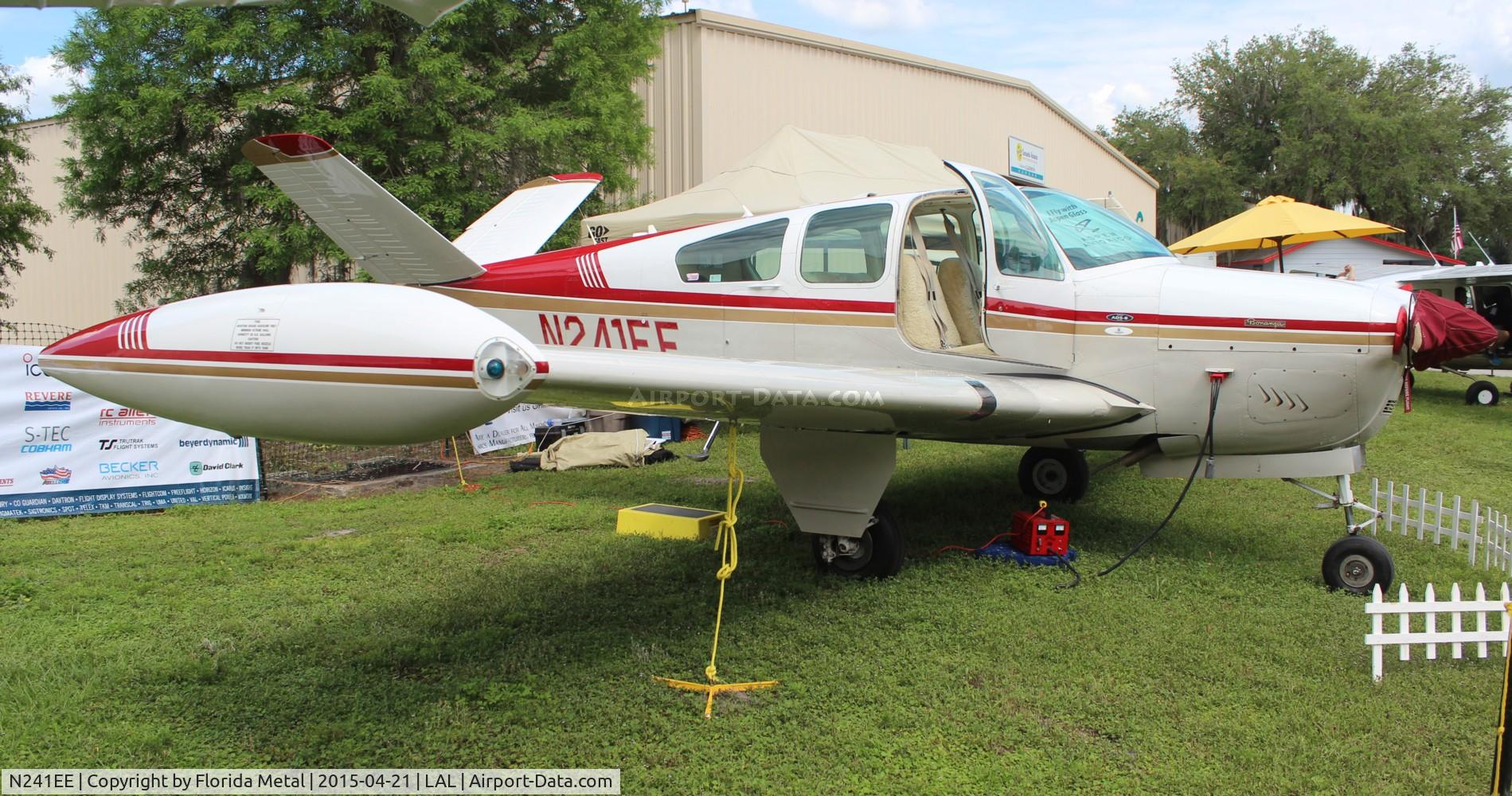 N241EE, 1951 Beech C35 Bonanza C/N D-3072, Beech C35