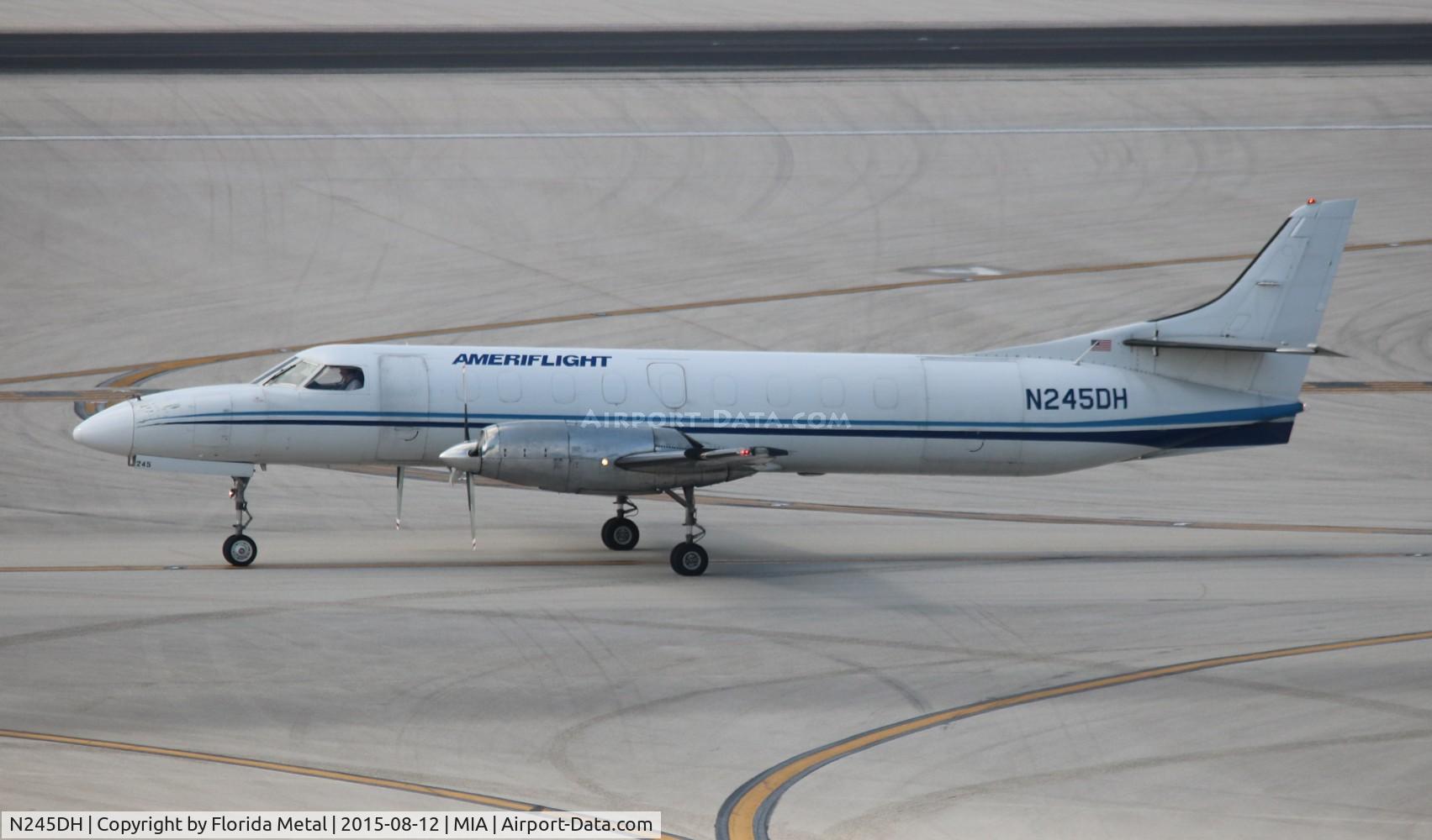 N245DH, 1985 Fairchild SA-227AT Merlin IVC C/N AT-624B, Ameriflight