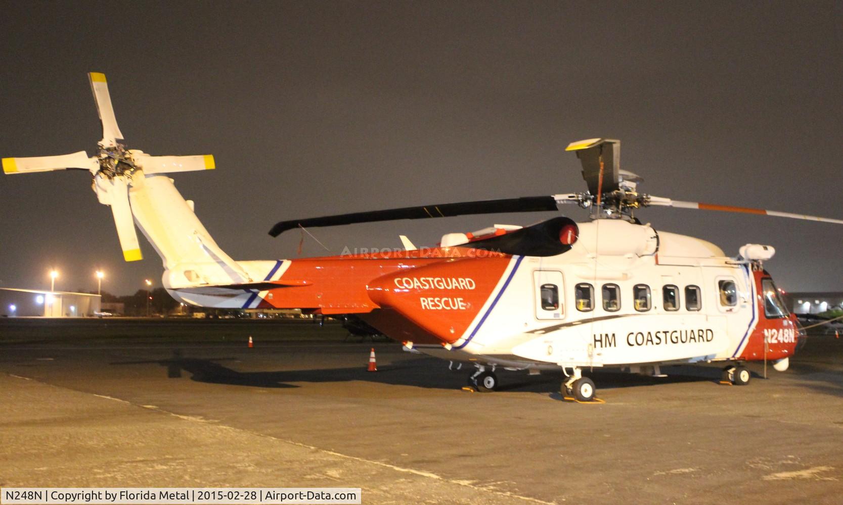 N248N, 2014 Sikorsky S-92A C/N 920248, HMS Coast Guard (UK) S-92