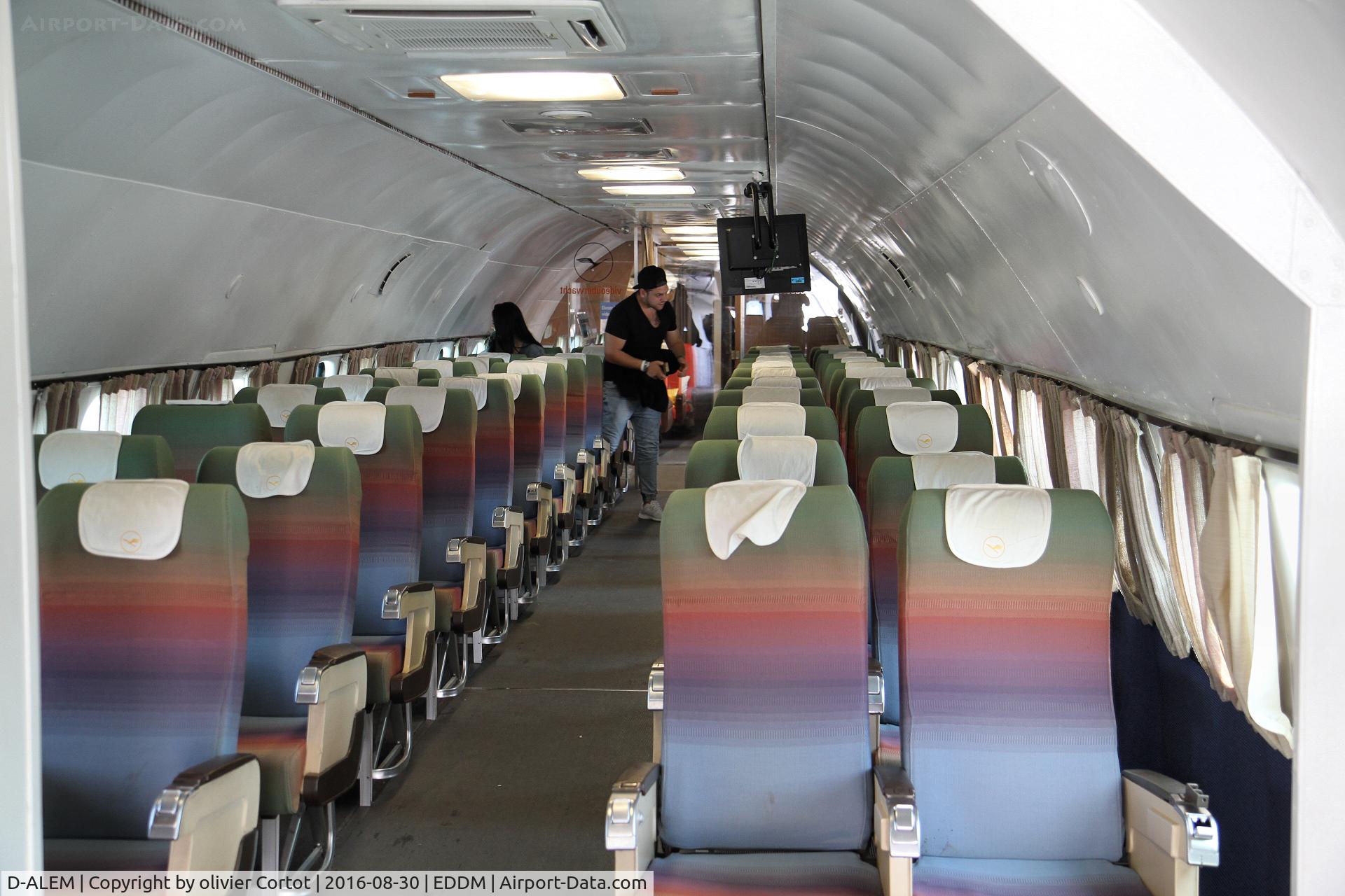 D-ALEM, 1955 Lockheed L-1049G Super Constellation C/N 4603, passengers seats