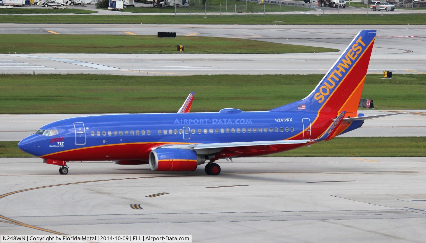 N248WN, 2006 Boeing 737-7H4 C/N 32509, Southwest