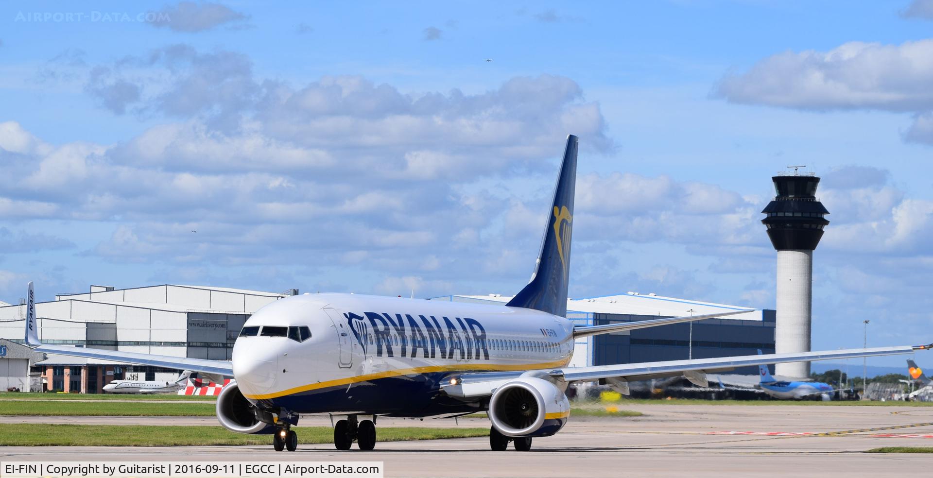 EI-FIN, 2015 Boeing 737-8AS C/N 44701, At Manchester