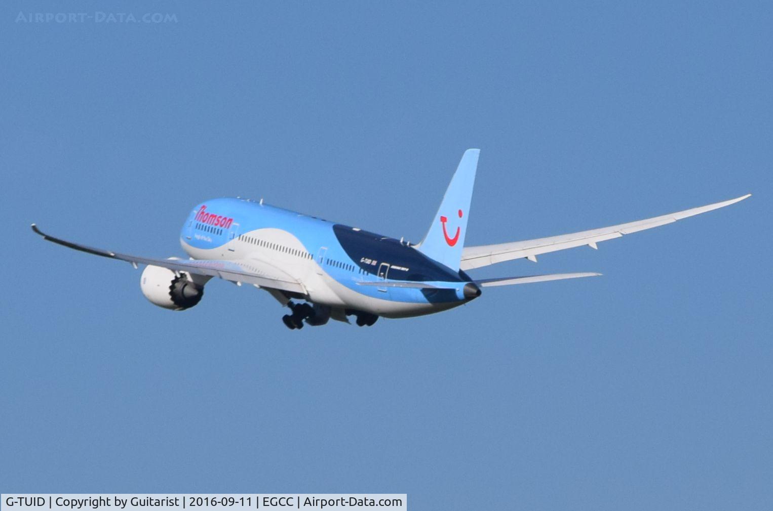 G-TUID, 2013 Boeing 787-8 Dreamliner C/N 36424, At Manchester
