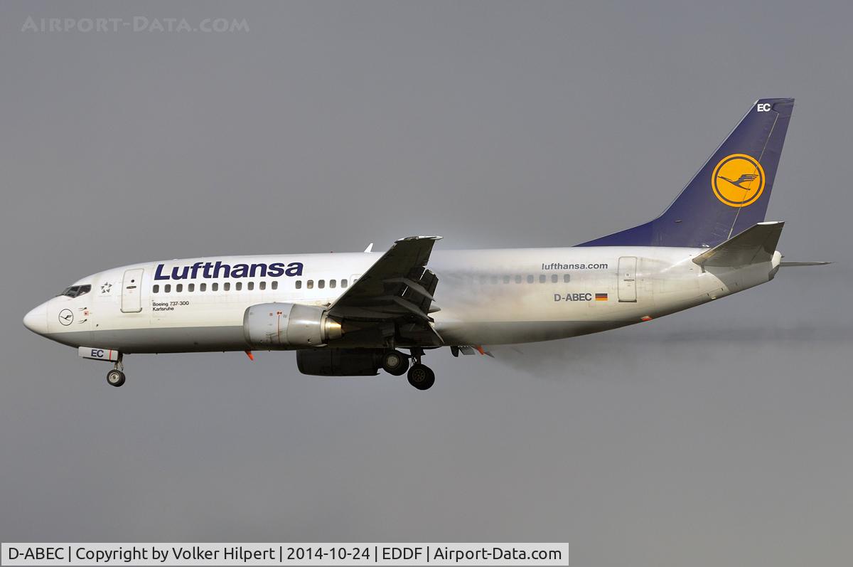 D-ABEC, 1991 Boeing 737-330 C/N 25149, at fra