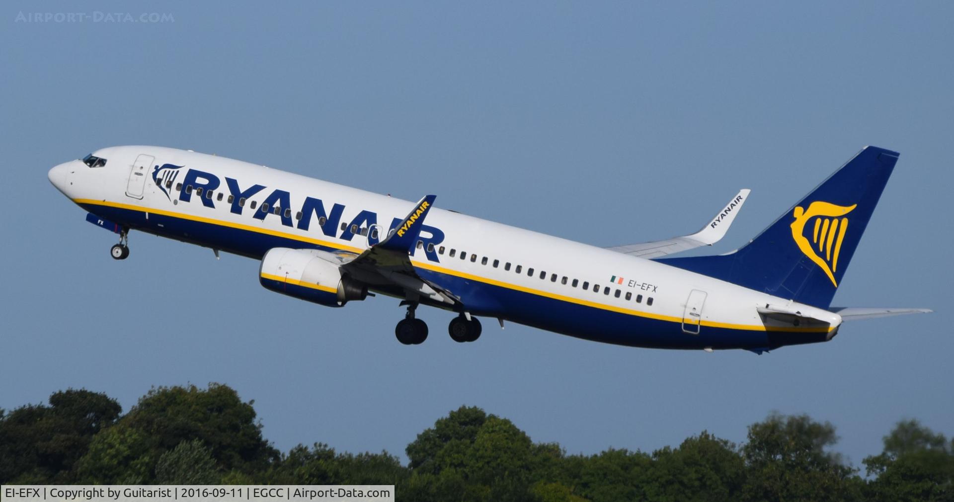 EI-EFX, 2009 Boeing 737-8AS C/N 35019, At Manchester