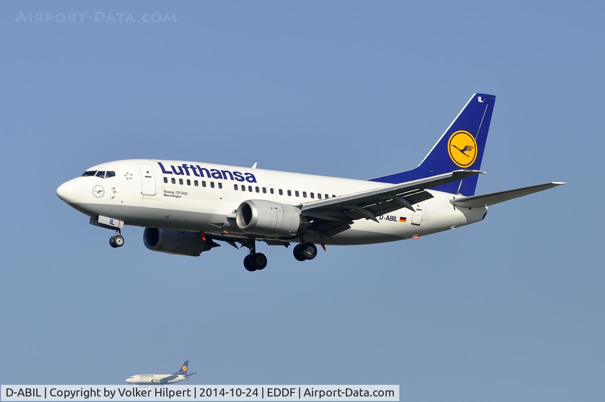 D-ABIL, 1991 Boeing 737-530 C/N 24824, at fra