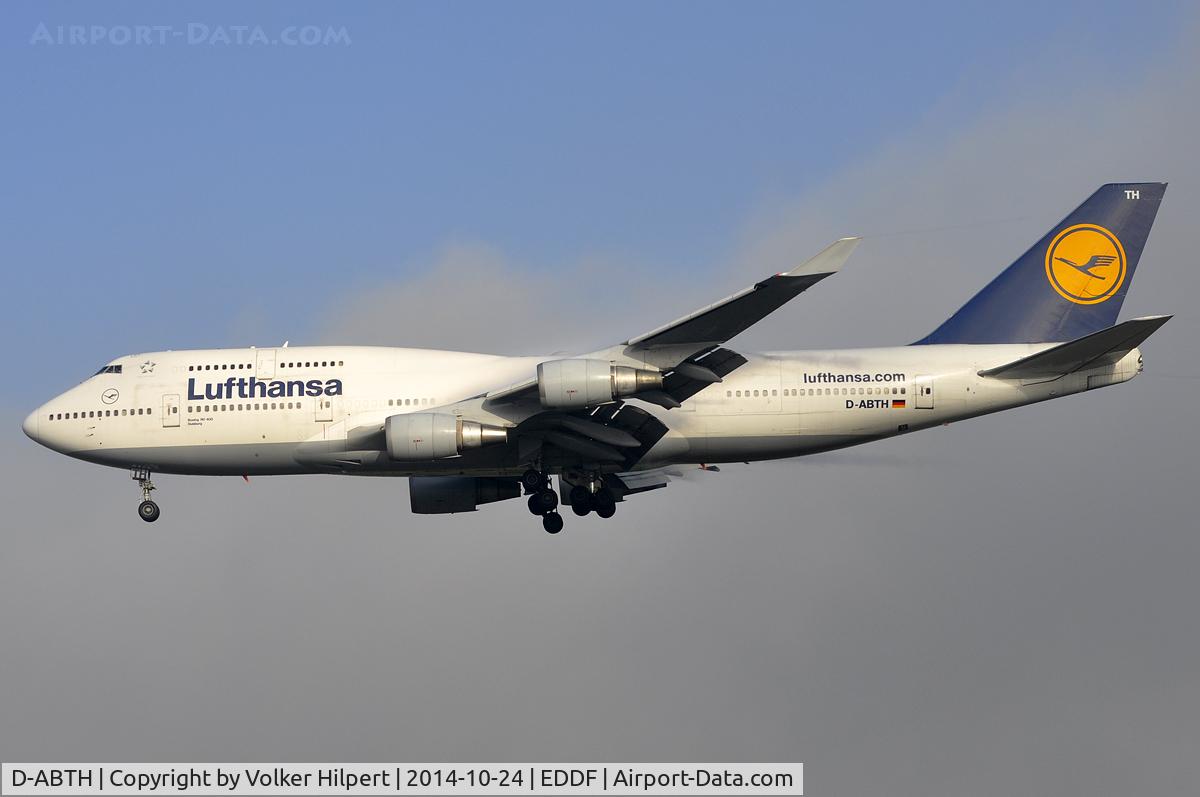 D-ABTH, 1991 Boeing 747-430M C/N 25047, at fra