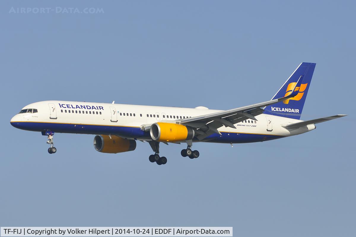 TF-FIJ, 1991 Boeing 757-208 C/N 25085, at fra