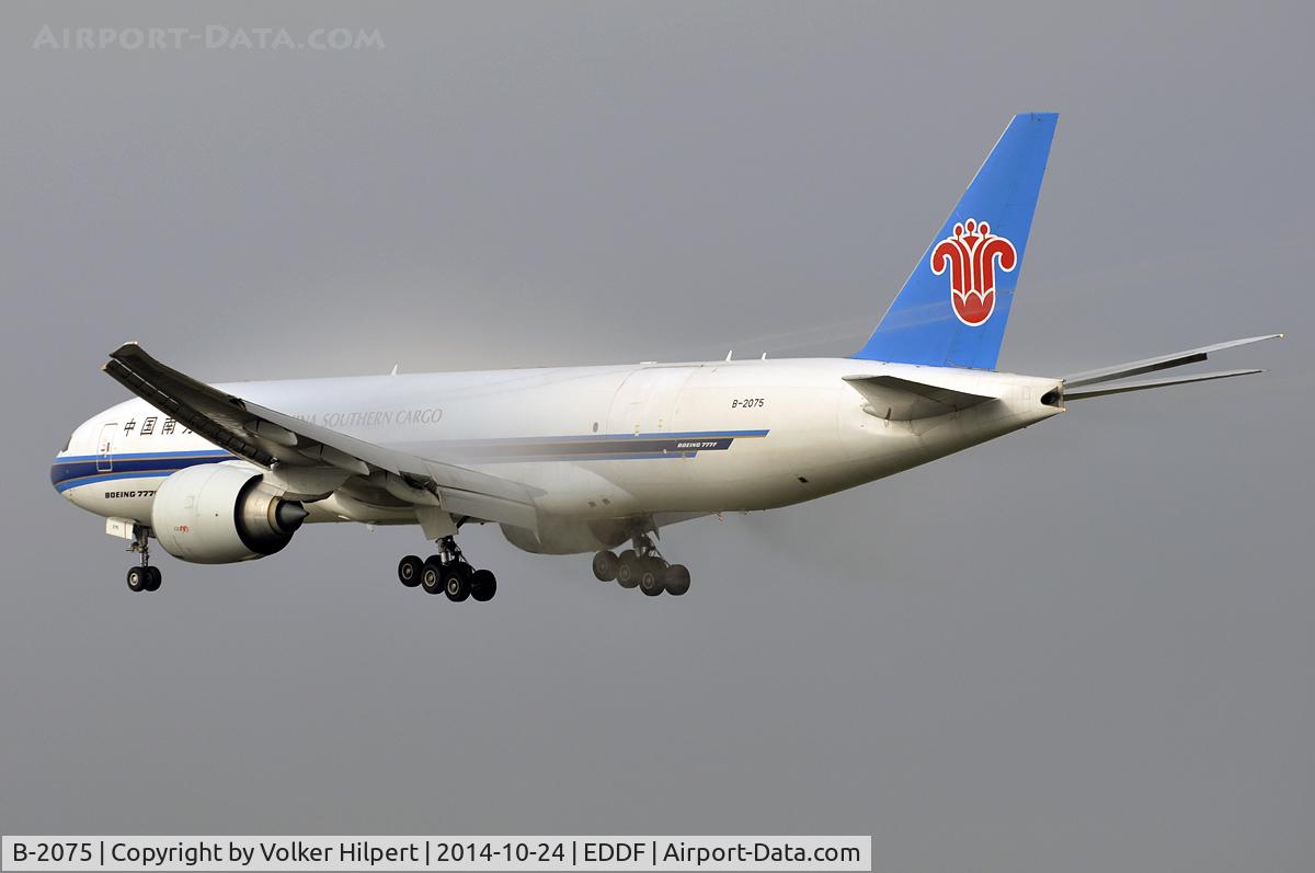 B-2075, 2009 Boeing 777-F1B C/N 37312, at fra