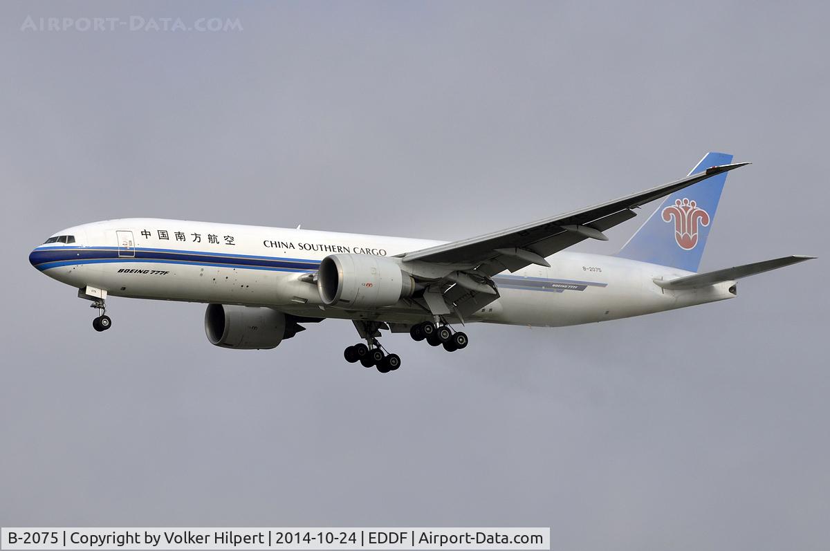 B-2075, 2009 Boeing 777-F1B C/N 37312, at fra