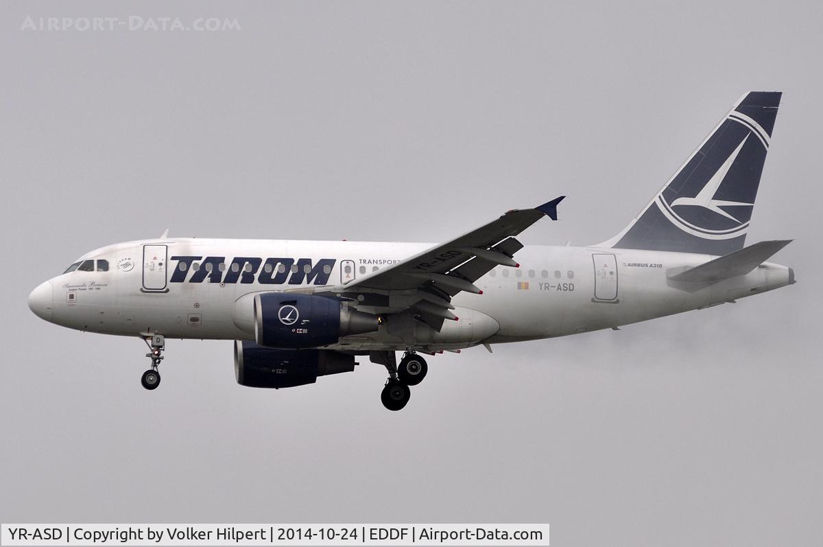 YR-ASD, 2007 Airbus A318-111 C/N 3225, at fra