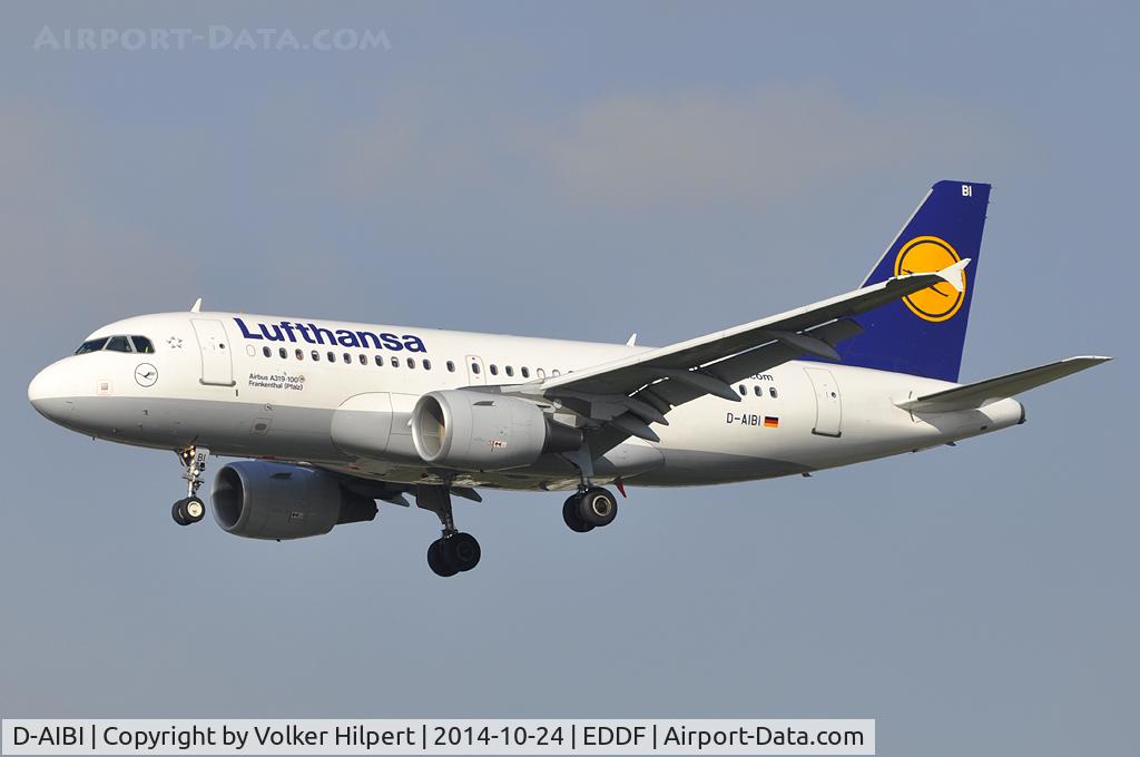 D-AIBI, 2012 Airbus A319-112 C/N 5284, at fra