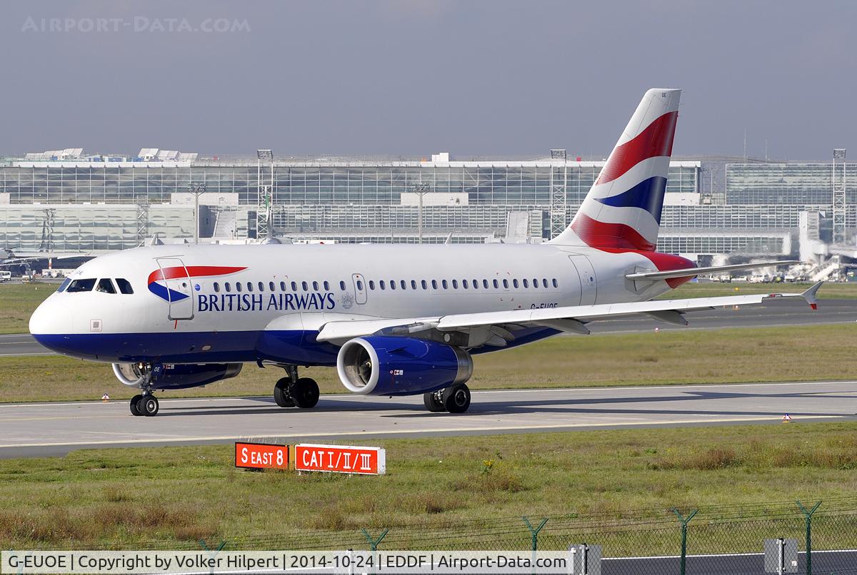 G-EUOE, 2001 Airbus A319-131 C/N 1574, at fra