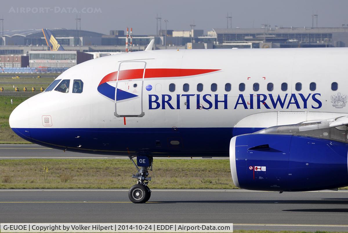 G-EUOE, 2001 Airbus A319-131 C/N 1574, at fra