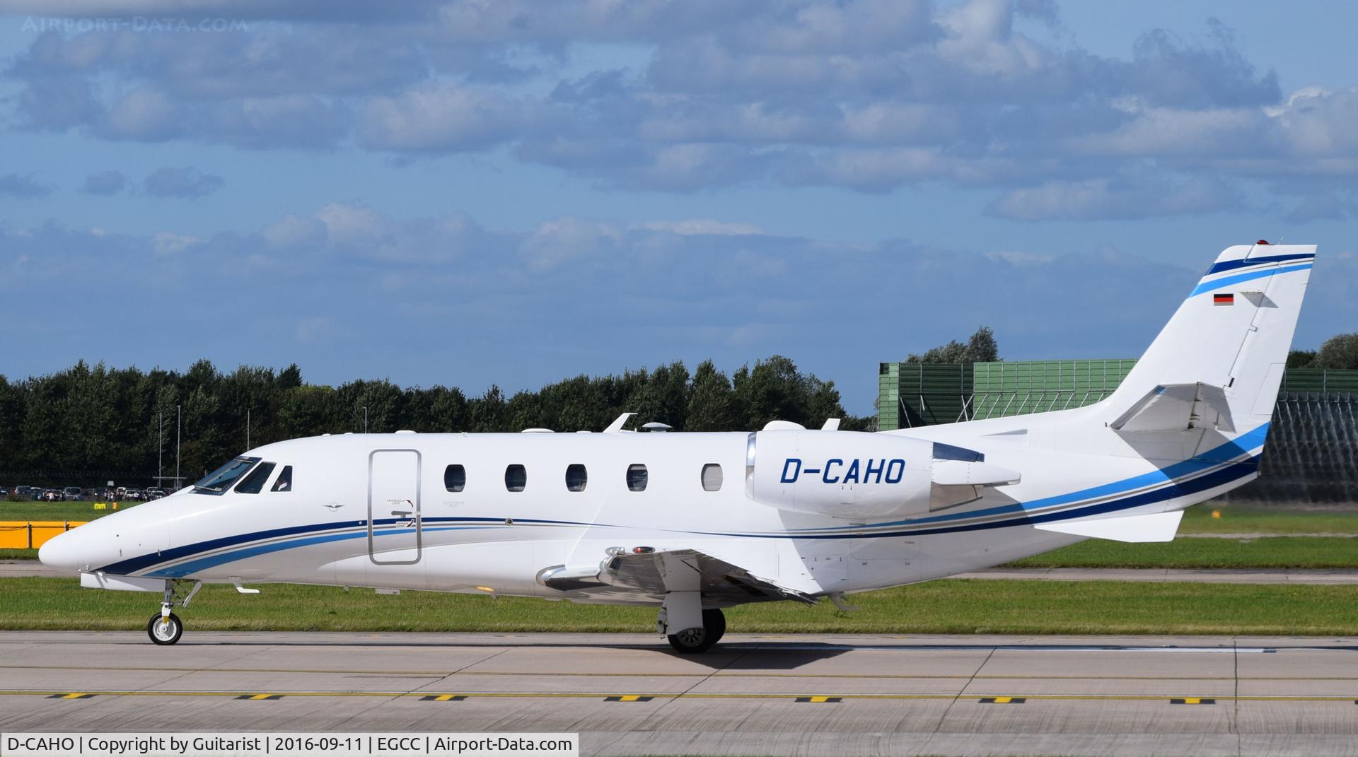 D-CAHO, 2014 Cessna 560 Citation Excel XLS+ C/N 560-6165, At Manchester