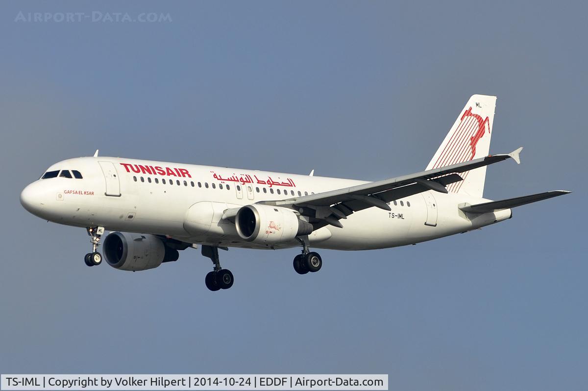 TS-IML, 1999 Airbus A320-211 C/N 0958, at fra
