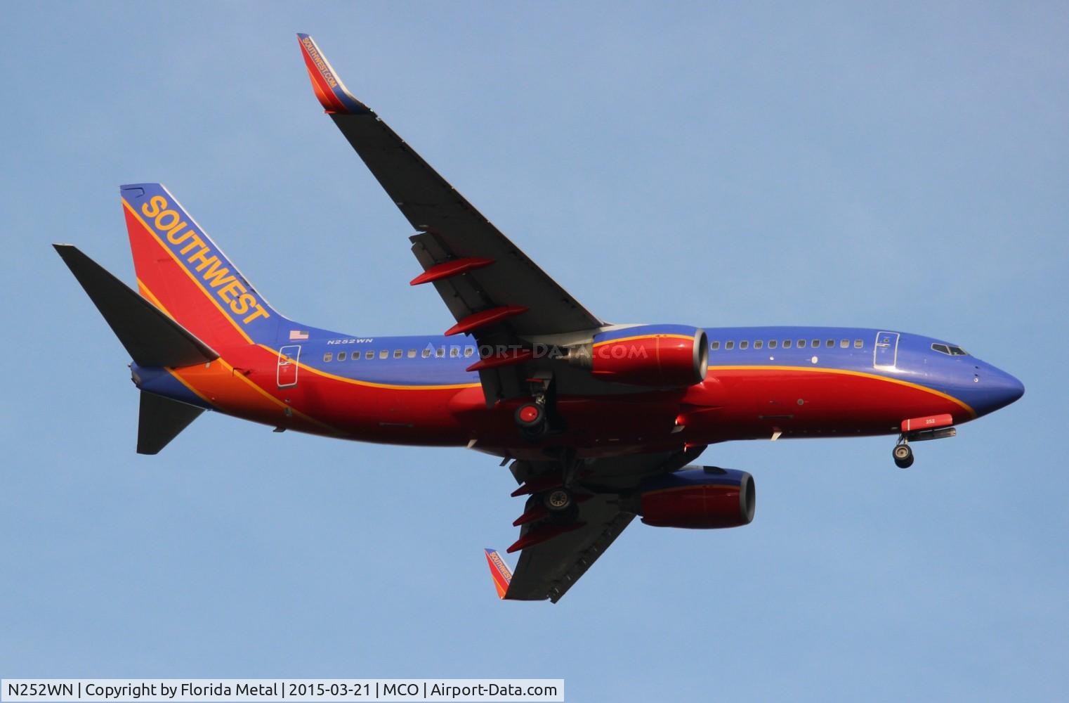 N252WN, 2006 Boeing 737-7H4 C/N 34973, Southwest
