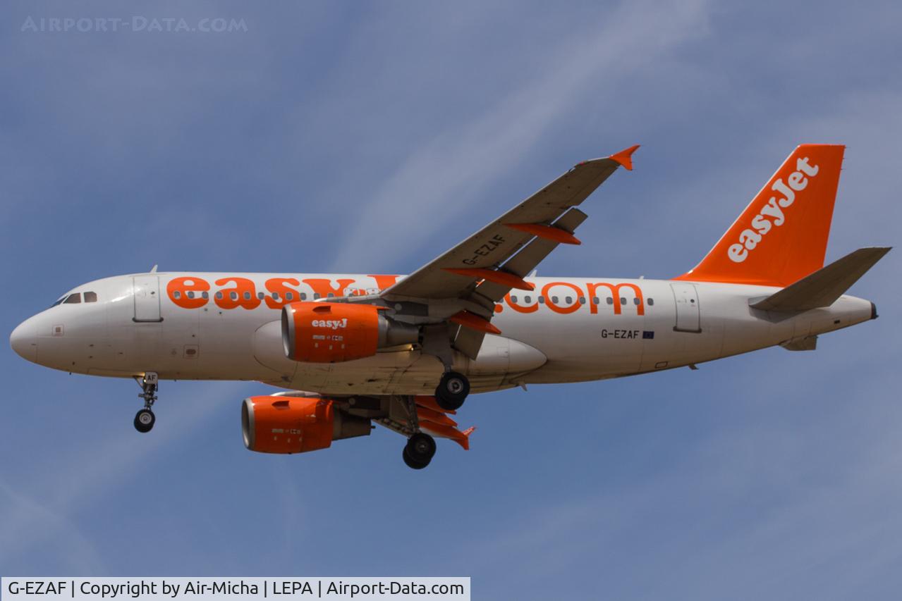 G-EZAF, 2006 Airbus A319-111 C/N 2715, EasyJet