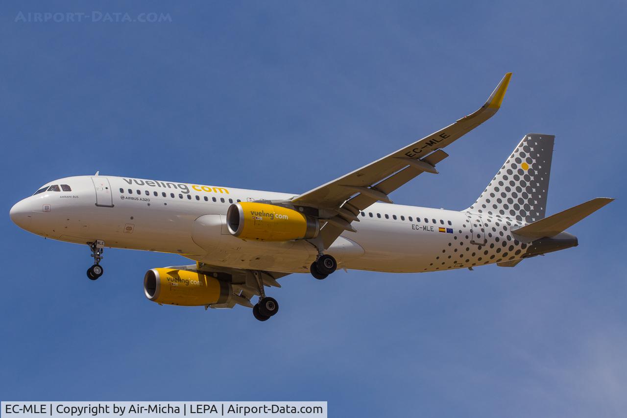 EC-MLE, 2016 Airbus A320-232 C/N 7109, Vueling Airlines