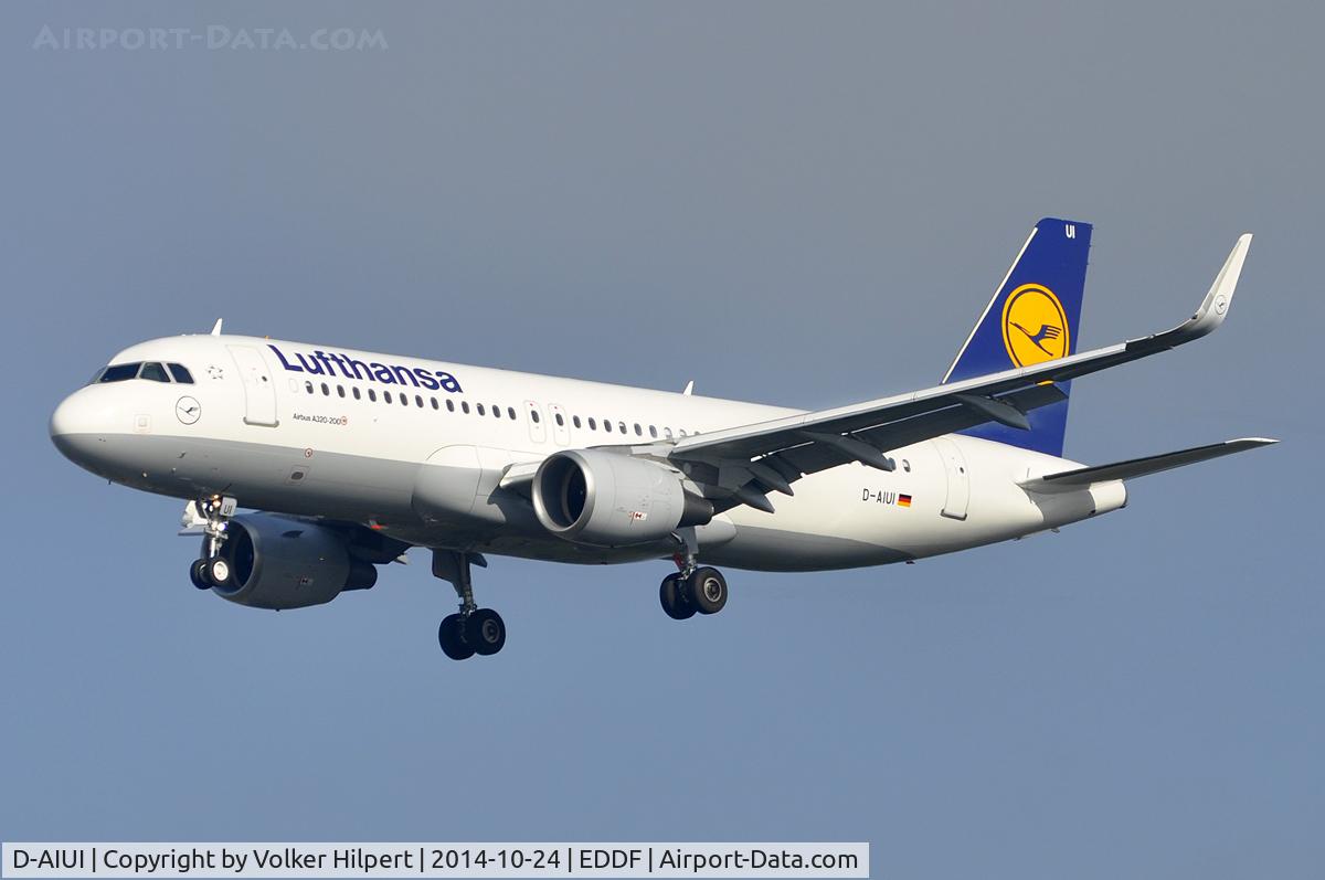 D-AIUI, 2014 Airbus A320-214 C/N 6265, at fra
