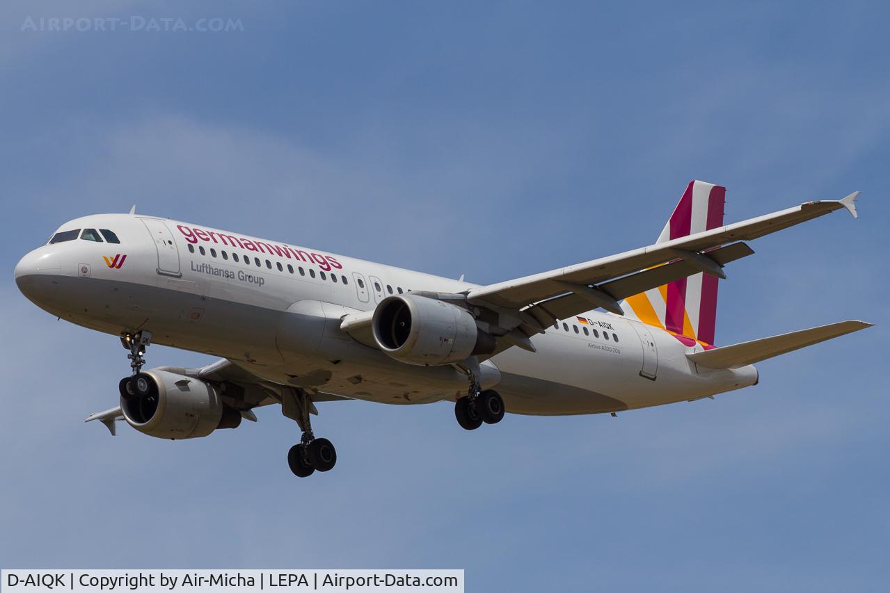 D-AIQK, 1991 Airbus A320-211 C/N 0218, Germanwings