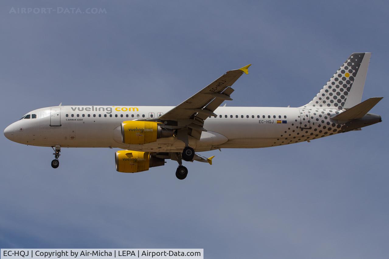 EC-HQJ, 2001 Airbus A320-214 C/N 1430, Vueling Airlines