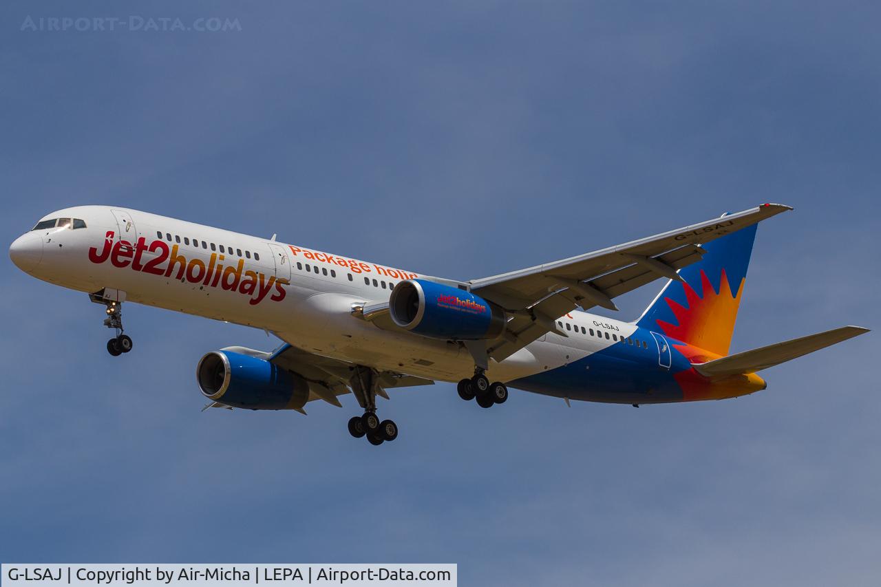 G-LSAJ, 1990 Boeing 757-236 C/N 24793, Jet 2